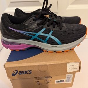 Asics GT-2000 9 Trail sneakers NIB black Baltic jewel
